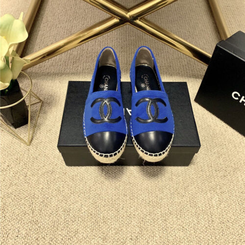 High Quality Luxury Chanel Classic Plush Logo Shoes – Style 39718 alternate view