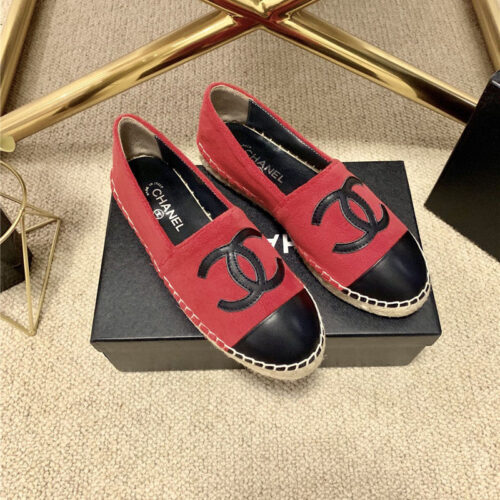 High Quality Luxury Chanel Classic Plush Logo Shoes