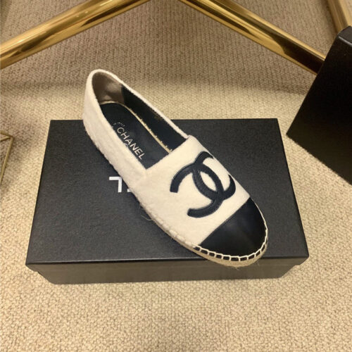 High Quality Luxury Chanel Classic Plush Logo Shoes – Style 08646 product detail