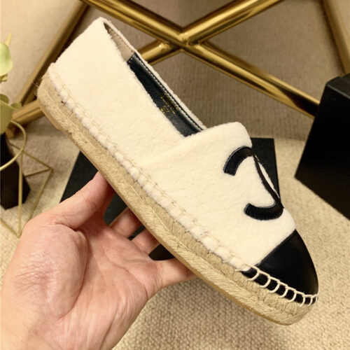 High Quality Luxury Chanel Classic Plush Logo Shoes – Style 08646 product detail