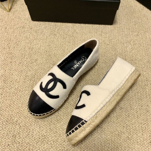 High Quality Luxury Chanel Classic Plush Logo Shoes – Style 08646 product detail