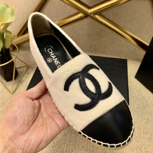 High Quality Luxury Chanel Classic Plush Logo Shoes – Style 08646 product detail