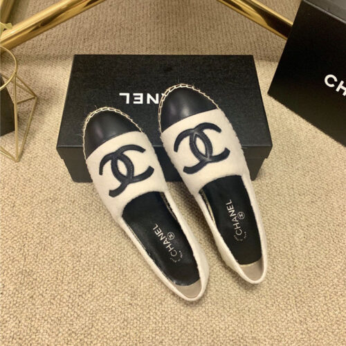 High Quality Luxury Chanel Classic Plush Logo Shoes – Style 08646 product detail