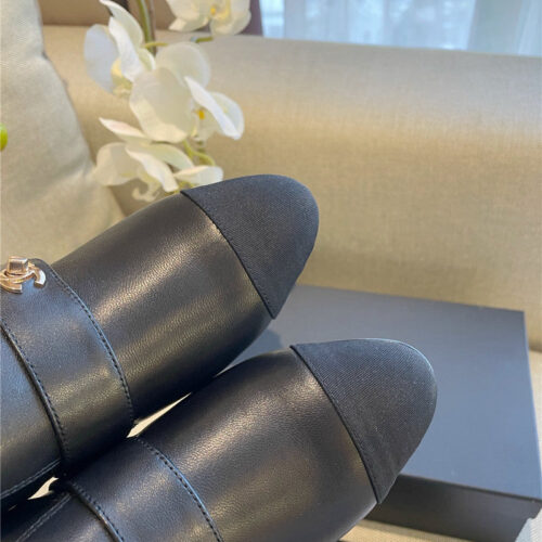 High Quality Luxury Chanel Chunky Heel Shoes – Style 72742 product detail