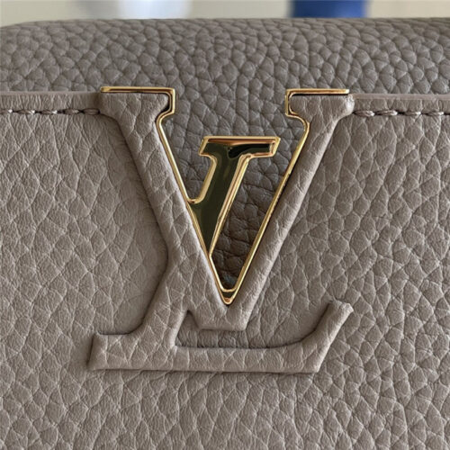 High Quality Luxury Louis Vuitton Capucines Mini Bag Grey product detail