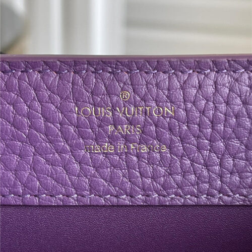 High Quality Luxury Louis Vuitton Capucines Mini Bag Purple product detail