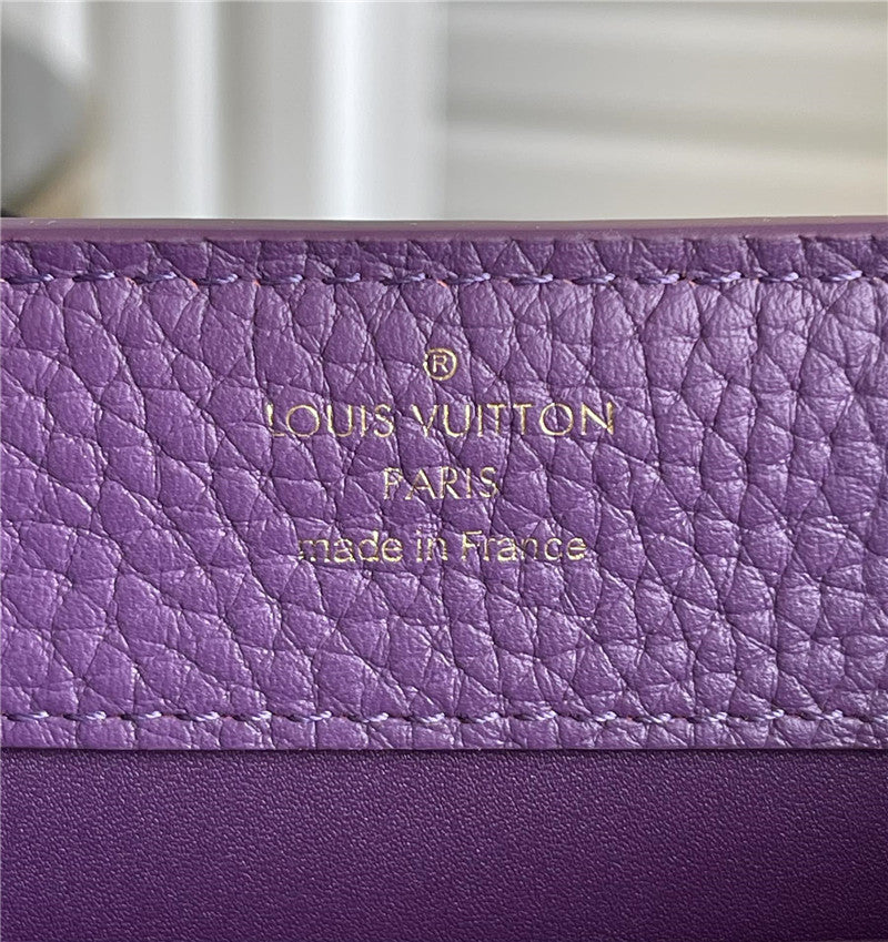 High Quality Luxury Louis Vuitton Capucines Mini Bag Purple product detail