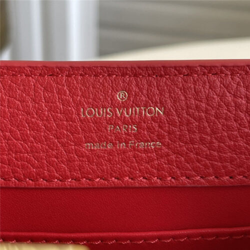 High Quality Luxury Louis Vuitton Capucines Mini Bag Red product detail