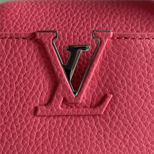High Quality Luxury Louis Vuitton Capucines Mini Bag Red – Style 47572 product detail