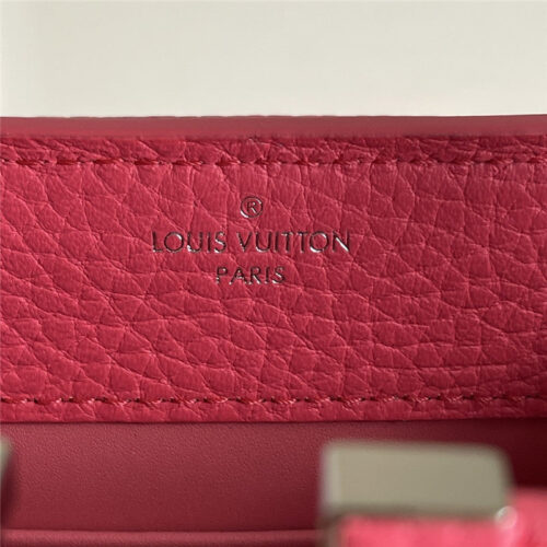 High Quality Luxury Louis Vuitton Capucines Mini Bag Red – Style 47572 product detail