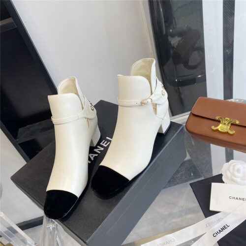 High Quality Luxury Chanel New Styles Ankle Boots