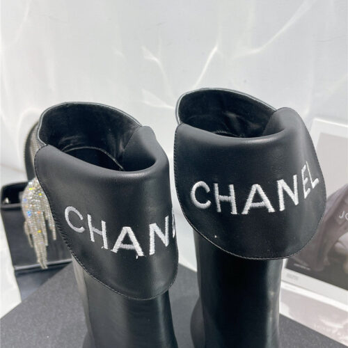 High Quality Luxury Chanel Embroidered Long Boots – Style 29286 product detail