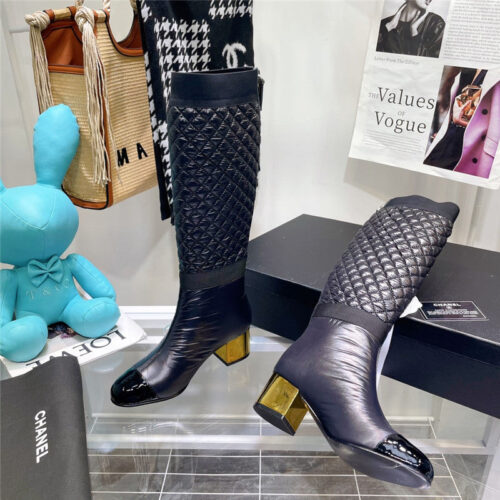 High Quality Luxury Chanel Down Long Boots product detail
