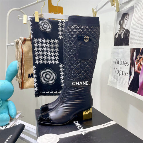 High Quality Luxury Chanel Down Long Boots product detail
