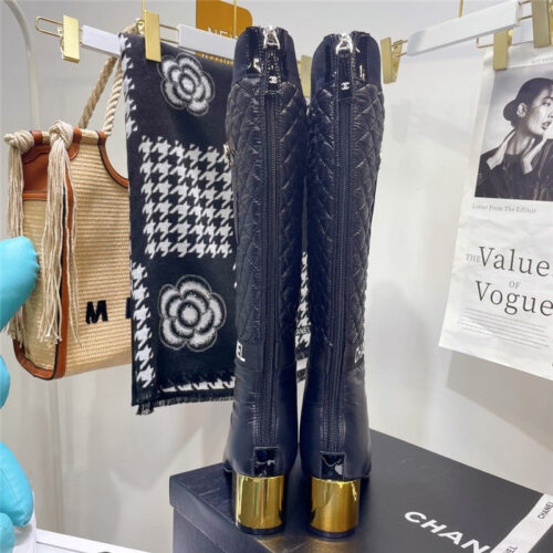 High Quality Luxury Chanel Down Long Boots product detail