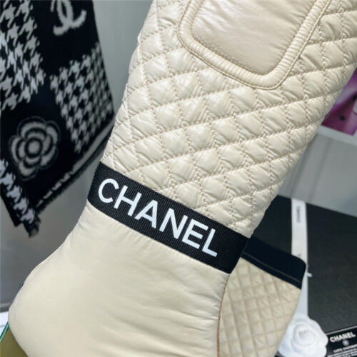 High Quality Luxury Chanel Down Long Boots – Style 48550 product detail