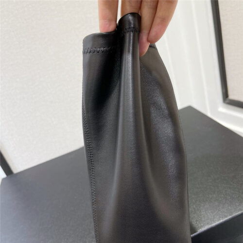High Quality Luxury Chanel Thick Heel Stretch Long Boots – Style 81094 product detail