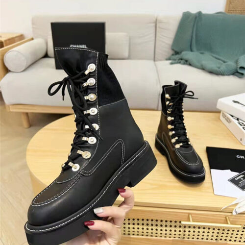 High Quality Luxury Chanel Coco Tall Boots – Style 27238 product detail