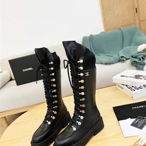 High Quality Luxury Chanel Coco Long Boots