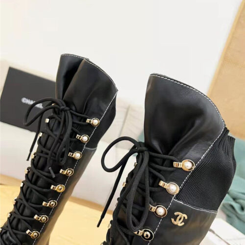 High Quality Luxury Chanel Coco Long Boots – Style 65094 product detail