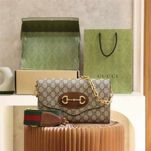 High Quality Luxury Gucci Horsebit 1955 Small Bag product detail