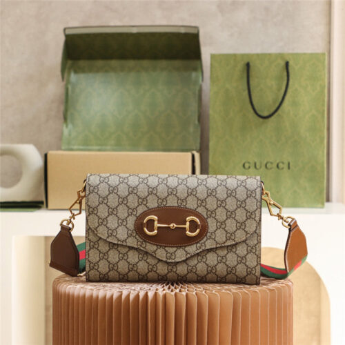 High Quality Luxury Gucci Horsebit 1955 Small Bag