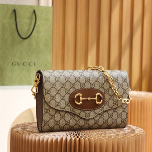 High Quality Luxury Gucci Horsebit 1955 Small Bag product detail