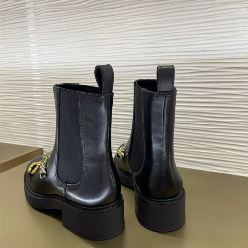 High Quality Luxury Gucci New Horse Buckle Ankle Boots product detail