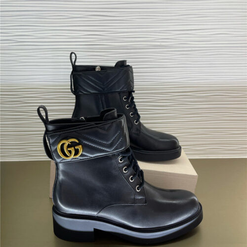 High Quality Luxury Gucci New Styles Ankle Boots – Style 59955 alternate view