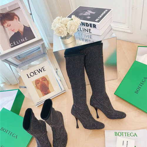 High Quality Luxury Bottega Veneta Stretch Long Boots alternate view