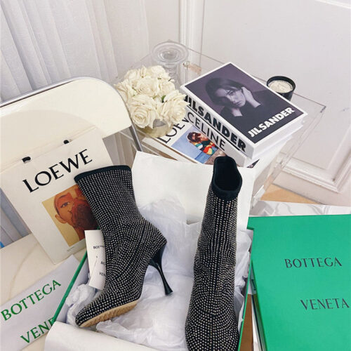 High Quality Luxury Bottega Veneta Stretch Ankle Boots product detail