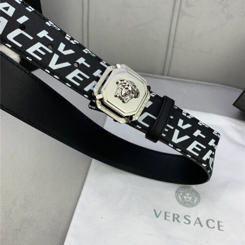 High Quality Luxury Versace Signature Logo Belt – Style 45190 product detail