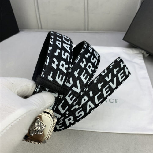 High Quality Luxury Versace Signature Logo Belt – Style 45190 product detail