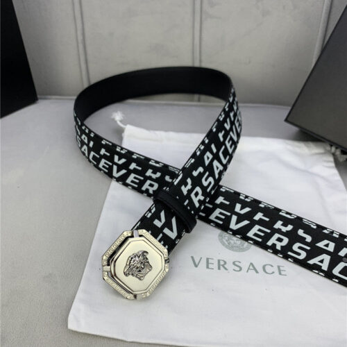 High Quality Luxury Versace Signature Logo Belt – Style 45190 product detail