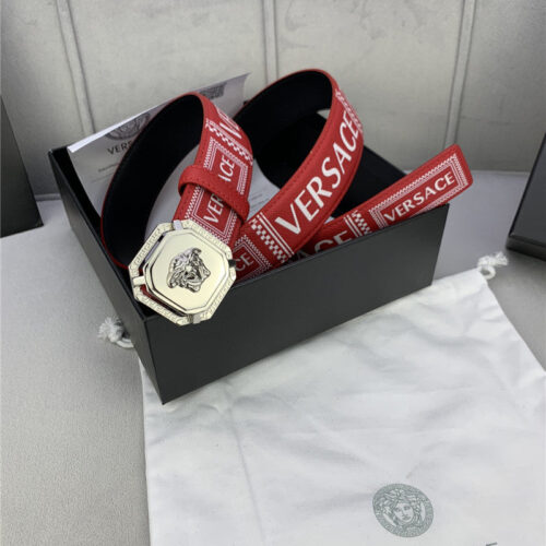 High Quality Luxury Versace Signature Logo Belt product detail