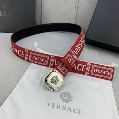 High Quality Luxury Versace Signature Logo Belt product detail
