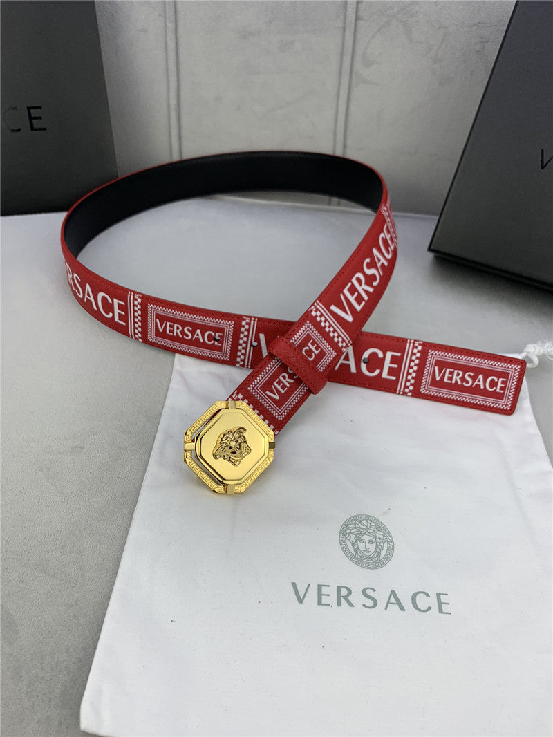 High Quality Luxury Versace Signature Logo Belt product detail