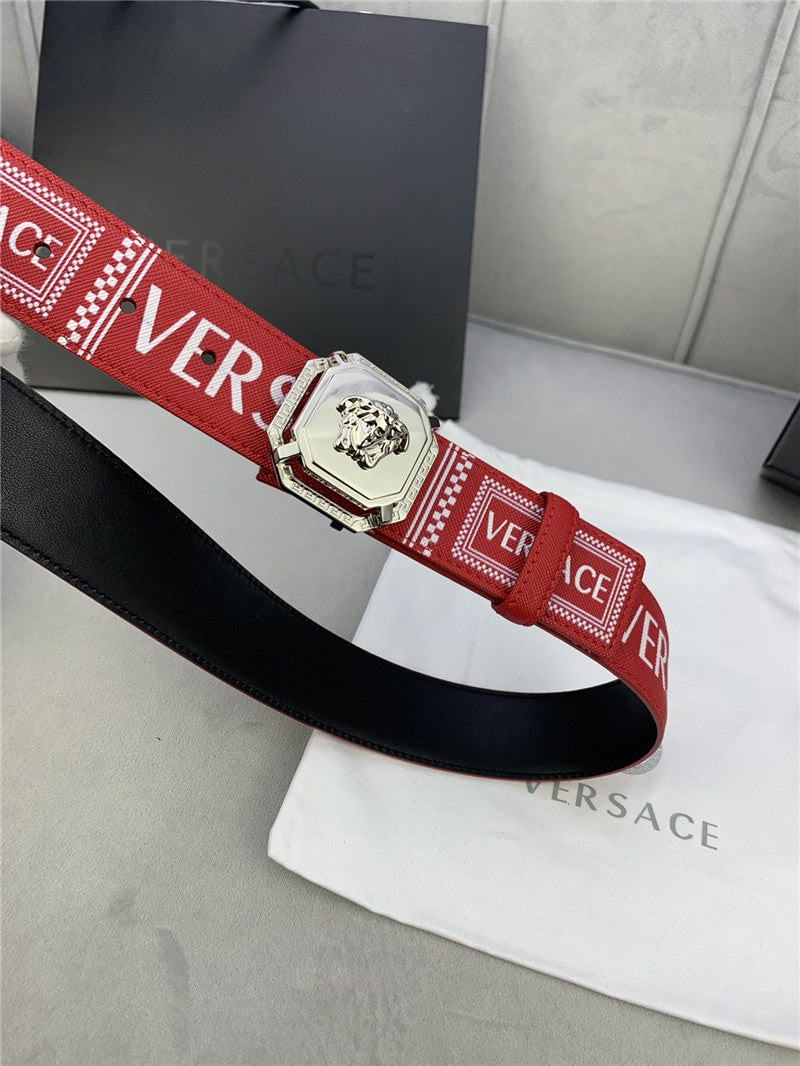 High Quality Luxury Versace Signature Logo Belt product detail