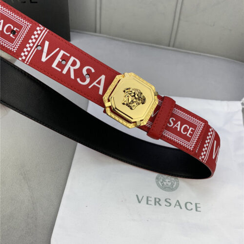 High Quality Luxury Versace Signature Logo Belt product detail