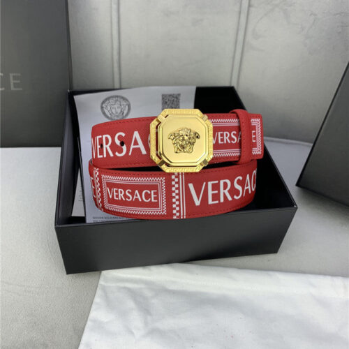 High Quality Luxury Versace Signature Logo Belt product detail