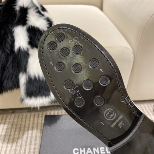 High Quality Luxury Chanel Metal Letter Logo Ankle Boots – Style 55334 product detail