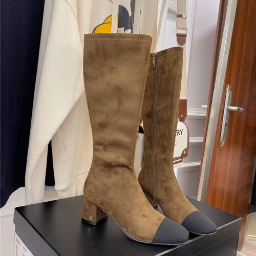 High Quality Luxury Chanel Stretch Long Boots – Style 72134 product detail