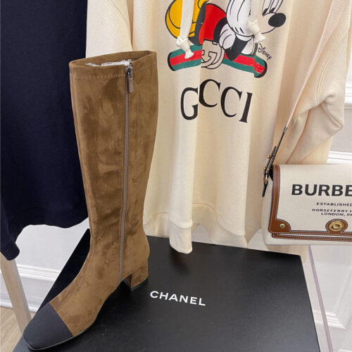 High Quality Luxury Chanel Stretch Long Boots – Style 72134 product detail
