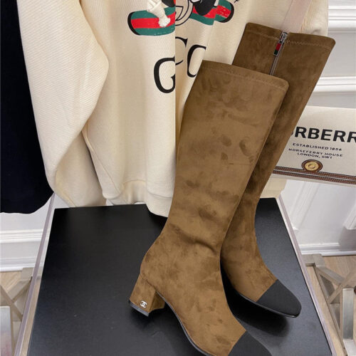 High Quality Luxury Chanel Stretch Long Boots – Style 72134 product detail