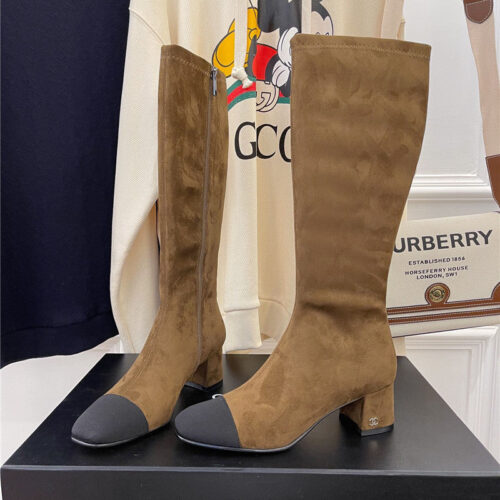 High Quality Luxury Chanel Stretch Long Boots – Style 72134 alternate view