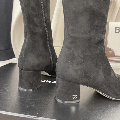 High Quality Luxury Chanel Stretch Long Boots – Style 77222 product detail