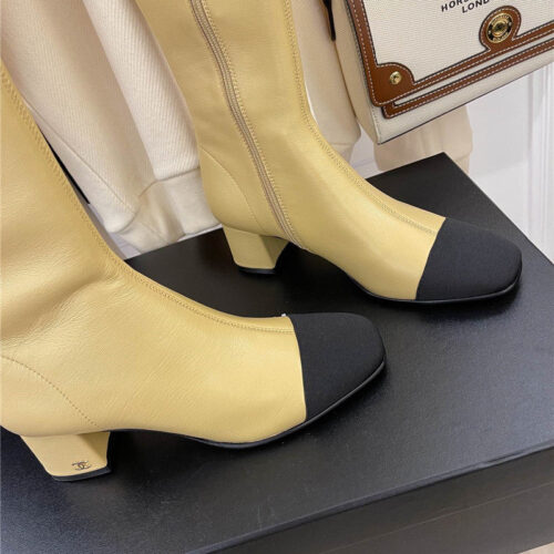 High Quality Luxury Chanel Stretch Long Boots – Style 65350 product detail