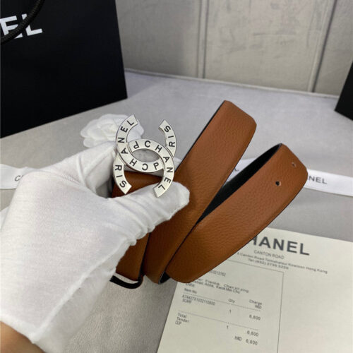 High Quality Luxury Chanel Logo Classic Belt – Style 00486 product detail