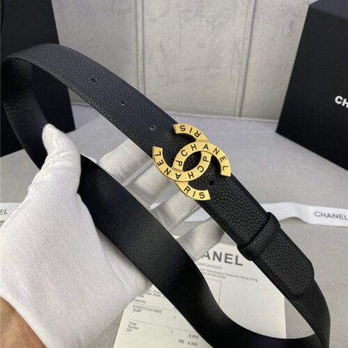 High Quality Luxury Chanel Logo Classic Belt – Style 28166 product detail