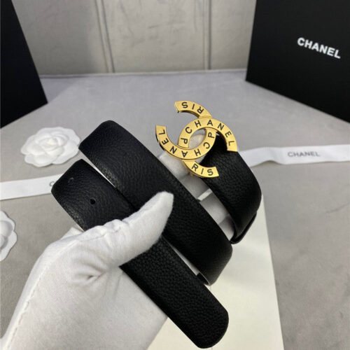 High Quality Luxury Chanel Logo Classic Belt – Style 28166 product detail
